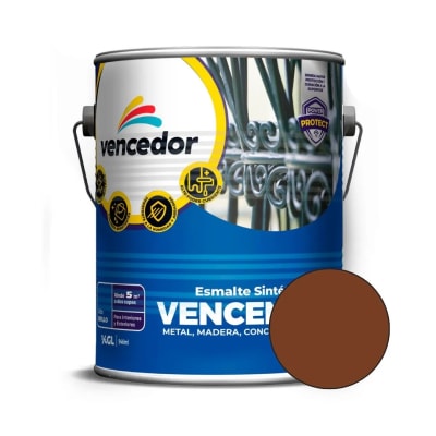 ESMALTE ROBLE 1/4 GALON VENCENAMEL