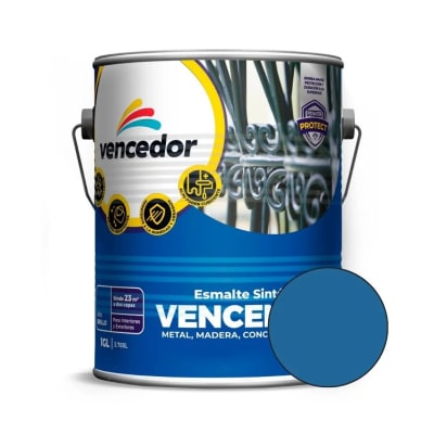 ESMALTE AZUL ELECTRICO 1 GAL. VENCENAMEL