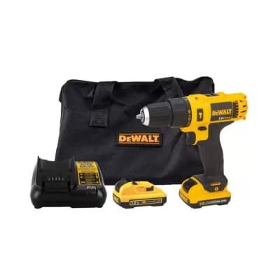 TALADRO PERCUTOR DCD716D2-B2 3/8'' 12V + BATERIA 2AH + CARGADOR DEWALT