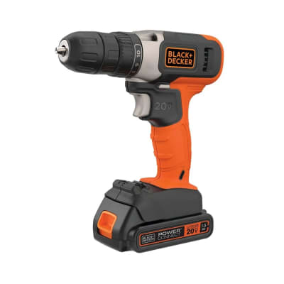 TALADRO ATORNILLADOR 3/8'' 20V BCD702C1 BLACK & DECKER