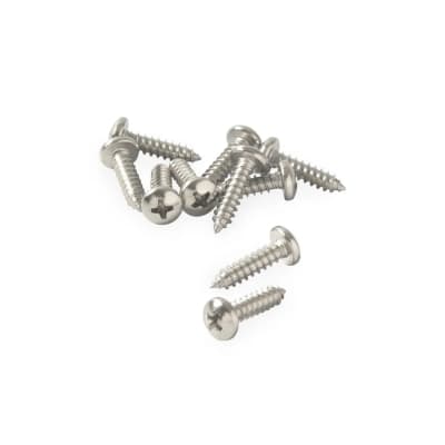 TORNILLO DE CABEZA PAN ACERO INOXIDABLE 10MM X 3/4'' - 10U SM