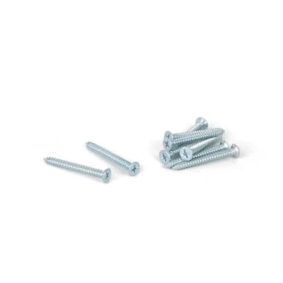 TORNILLO CABEZA PLANA 8X1 1/2'' X 10 UNIDADES SM