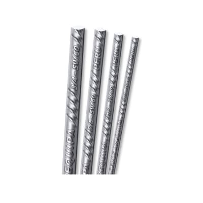 FIERROS CORRUGADOS BINORMA 615-GRADO 60 1-3/8''X9MT ACEROS AREQUIPA