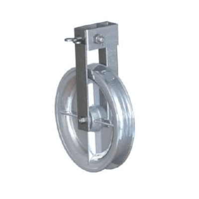 POLEAS PARA TENDIDO DE CUERDA SIMPLE NEOPRENO 5TN Ø:46MM MODELO CSP-300 / N ARAGCU AT
