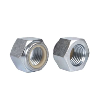 TUERCA HEX C/SEGURO NYLON 3/8'' ZINCADO ARAGCU OUTLET