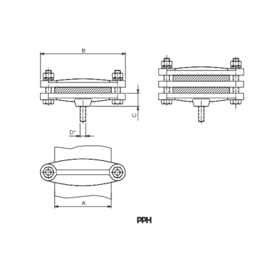 CAJA METALICA DE DOBLE PUERTA IP55 ( HIMEL HDP) 800X800X400MM ARAGCU VM