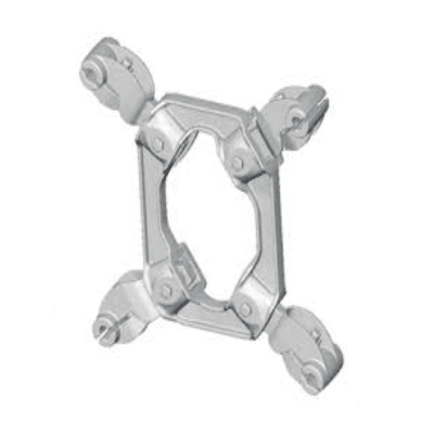 AMORTIGUADORES ESPACIADOR RECTANGULAR CUADRANTE MODELO FJZK-400-450 ARAGCU HE