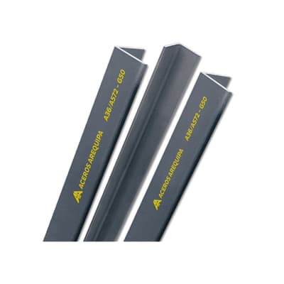 ANGULOS ESTRUCTURAL DUAL A36 1-1/2X1-1/2X1/8''X6MT ACEROS AREQUIPA