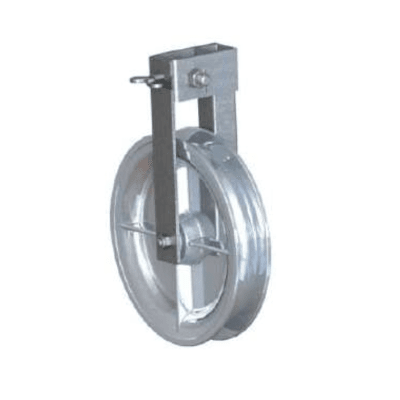 POLEAS PARA TENDIDO DE CUERDA SIMPLE Ø:70MM MODELO P-360 ARAGCU AT