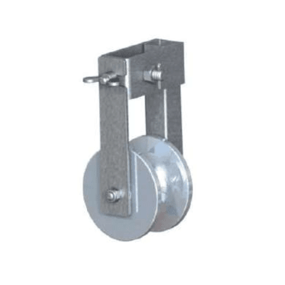 POLEAS PARA TENDIDO DE CUERDA SIMPLE NEOPRENO Ø:62.50MM MODELO P-140-RT / N ARAGCU AT