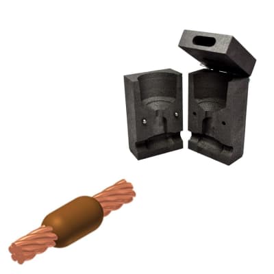 MOLDE TIPO CC-1 CABLE-CABLE 185MM2-185MM2 HORIZONTAL M-3013 THERMOWELD