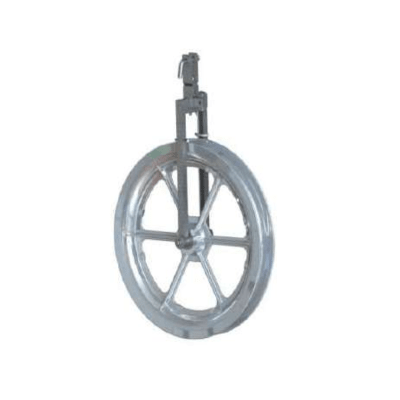 POLEAS PARA TENDIDO DE CUERDA SIMPLE NEOPRENO Ø:97MM MODELO CSP-650 / N ARAGCU AT