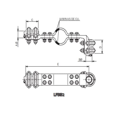 CURVA HORIZONTAL 90° 250MM GALV. CALIENTE ARAGCU VM