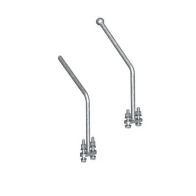 RAQUETAS DE CUERNOS ARQUEADOS L:350X130MM MODELO DI-35/13 ARAGCU AT