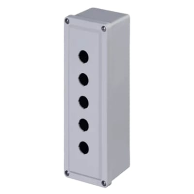 ESTACION DE CONTROL P/5 DISPOSITIVOS FRP 30.5MM NEMA 4X UL CF5PB STAHLIN