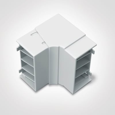 ÁNGULO INTERNO UNICANAL 100X50MM HELLERMANNTYTON