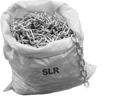 CADENA DE FIERRO GALVANIZADO 1/4'' (SACO 62.8/50KG) 0.375T FS 4:1 SLR