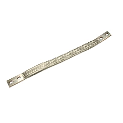 CONECTOR TRENZA CU FLEXIBLE 190AMP MEDIDAS 457X25X5MM 2 HOYOS 0.56''X0.69'' PENNUNION