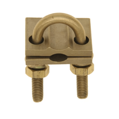 GRAPA DE CERRAMIENTO PARA TUBO DE ACERO Y CABLE DE COBRE Ø:38-42MM GC-42150 ARAGCU AS