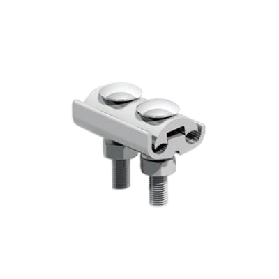 GRAPA PARALELA BIMETALICA 2 PERNOS PARA CABLE HASTA 150MM2 GPAL-80-2 INTELLI