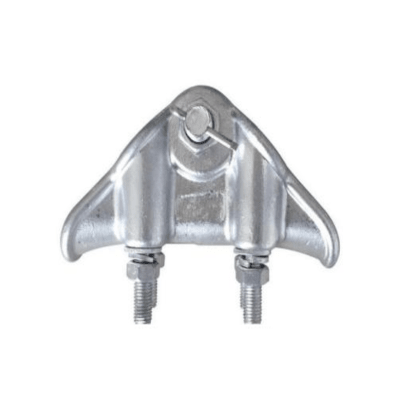 GRAPAS DE SUSPENSION ALUMINIO (TIPO BARQUITO) MODELO XGH-4A Ø19.0-21.6MM ARAGCU HE