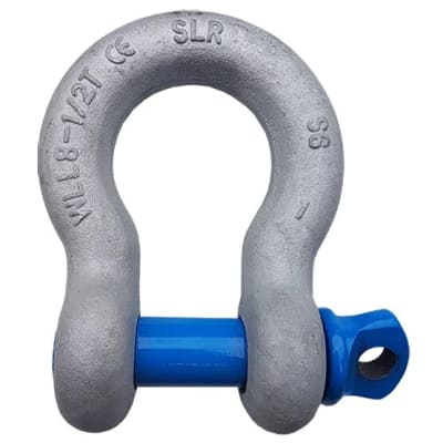 GRILLETE DE ACERO FORJADO ANCLA TIPO LIRA G-209 1 1/2'' 17T FS 6:1 SLR