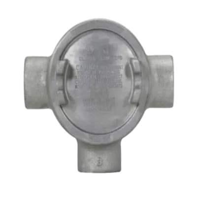 CAJA REDONDA TIPO GUAX HIERRO 1'' COVER Ø3'' NEMA 7 CL1 DIV1&2 UL CROUSE HINDS