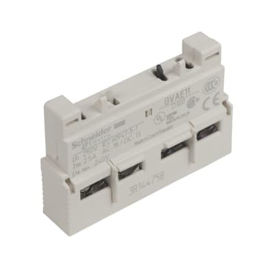 BLOCK DE CONTACTO AUXILIAR FRONTAL 1NA+1NC PARA GUARDAMOTOR GV2 GVAE11 SCHNEIDER ELECTRIC