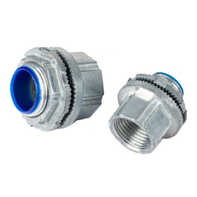 CONECTOR RIGID HUB ZINC 1-1/2 CON UL NAAVI CONDUIT