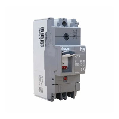 ITM CAJA MOLDEADA FIJO H3 X160 2P 40A TF/MF. 25KA/240V HAGER