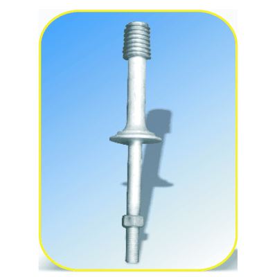 ESPIGA PARA CRUCETA ANSI-56-4 254X178X35MM 9-36KN GALV CALIENTE AP5292012 ARAGCU MT