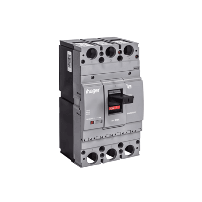 ITM CAJA MOLDEADA FIJO H3E H400E 3P 400A FT/FM. 85KA/220V HAGER