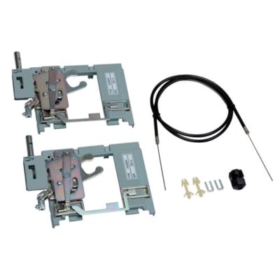 ENCLAVAMIENTO MECANICO-KIT COMPLETO (JUEGO 2 MECANISMOS + CABLE) H400/H630 HAGER