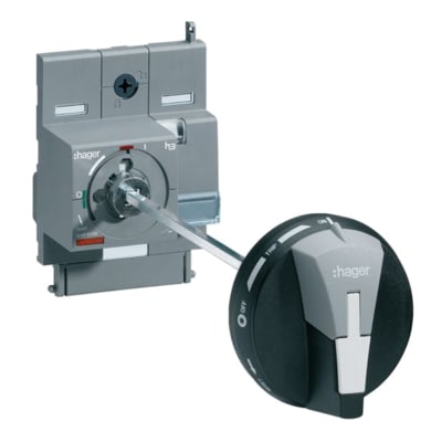 MANDO ROTATIVO PROLONGADO 245MM H3+ H1600 HAGER