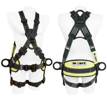 ARNES TIPO D 4 ARGOLLAS PARA ARCO ELECT.  CON SOPORTE LUMBAR IN 8009-1M-ARC INSAFE