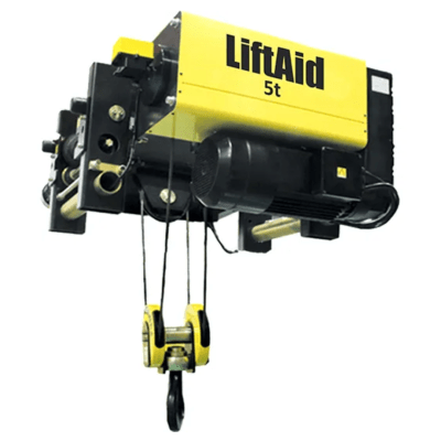 POLIPASTO C/TROLLEY 3.2T 12MTS VELOCIDAD 8M/MIN / 12M/MIN 4.8KW / 0.4KW LIFTAID LIFTAID