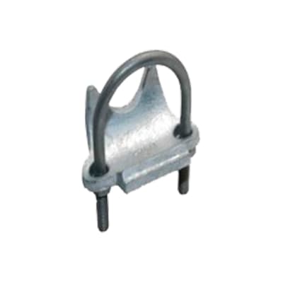 ABRAZADERA DE ANGULO RECTO HIERRO MALEABLE GALVANIZADO EN CALIENTE 2'' CON UL E317579 JJ