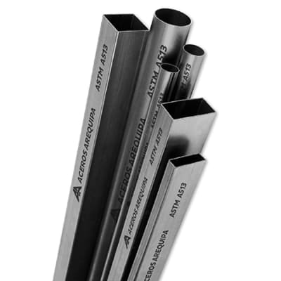 TUBOS CUADRADOS LAF A513 1-1/4''X1.0MMX6MT ACEROS AREQUIPA