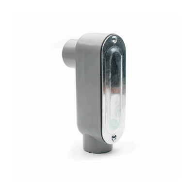 CAJA CONDULET TIPO LB 1-1/2'' FORM 35 DE ALUMINIO C/TAPA Y EMPAQUETADURA NAAVI CONDUIT