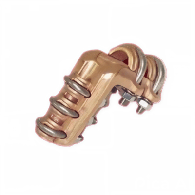 CONECTOR ACODADO A 90° DE TUBO/BORNA CU A CABLE CU Ø:30/180-250MM LBC3-30250 ARAGCU AS