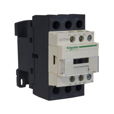 CONTACTOR 38A(AC3) 50A(AC1) 690V 3P 1NA+1NC 220VAC LC1D38M7 SCHNEIDER ELECTRIC