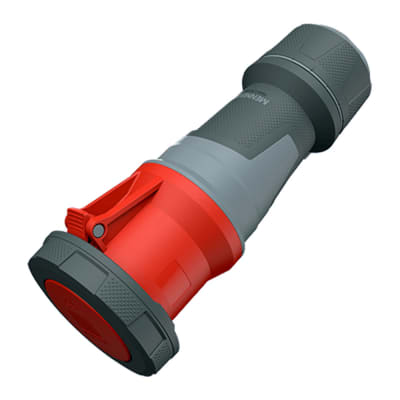 TOMA AEREO 125AMP 3P+T 415V ROJO 6H IP67 POWERTOP XTRA MENNEKES