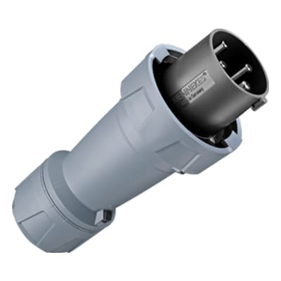 ENCHUFE 125AMP 3P+T 500V NEGRO 7H IP67 POWERTOP PLUS MENNEKES