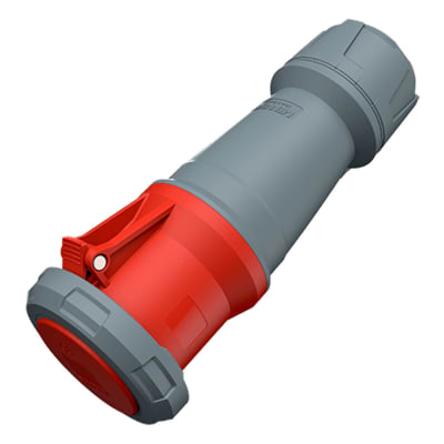 TOMA AEREO 125AMP 3P+T 415V ROJO 6H IP67 POWERTOP PLUS MENNEKES