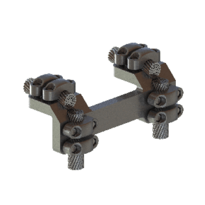 CONECTOR ACODADO A 90° CABLE DUPLEX A CABLE DUPLEX MLDDC-4330 ARAGCU AS
