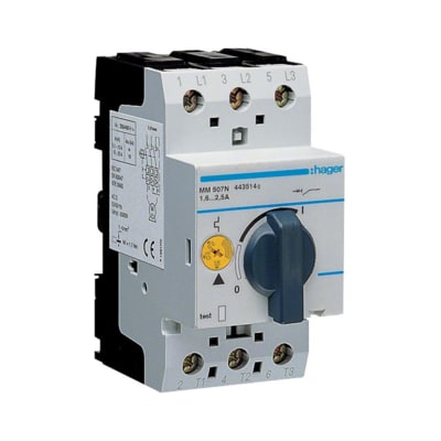 GUARDAMOTOR MAGNETOTERMICO DE 1.6 A 2.5 A HAGER