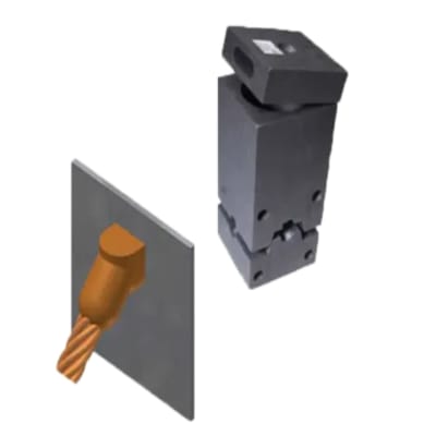 MOLDE EXOTERMICO TIPO CS-3 CABLE VERT 45° 4/0 AWG HACIA ABAJO C/SUPERFICIE VERT ACERO THERMOWELD