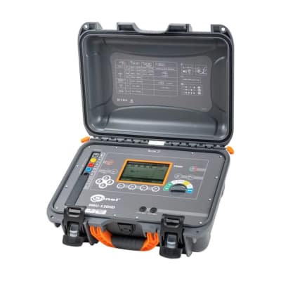 TELUROMETRO DIGITAL BLINDADO 0-20KOHM IP67 MEMORIA MRU-120HD SONEL