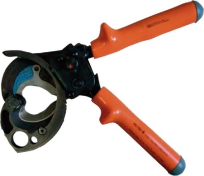 CORTA CABLE DE CREMALLERA PARA CABLES DE ACERO 1000V L=290MM MS79O PENTA ALROC