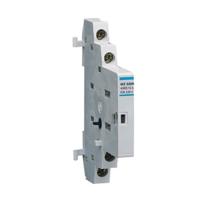 CONTACTO AUXILIAR PARA GUARDAMOTORES 1NA+1NC 2A 400V HAGER